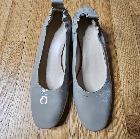 Everlane Women Everlane Size 7 The Day Heel Patent Leather in Taupe